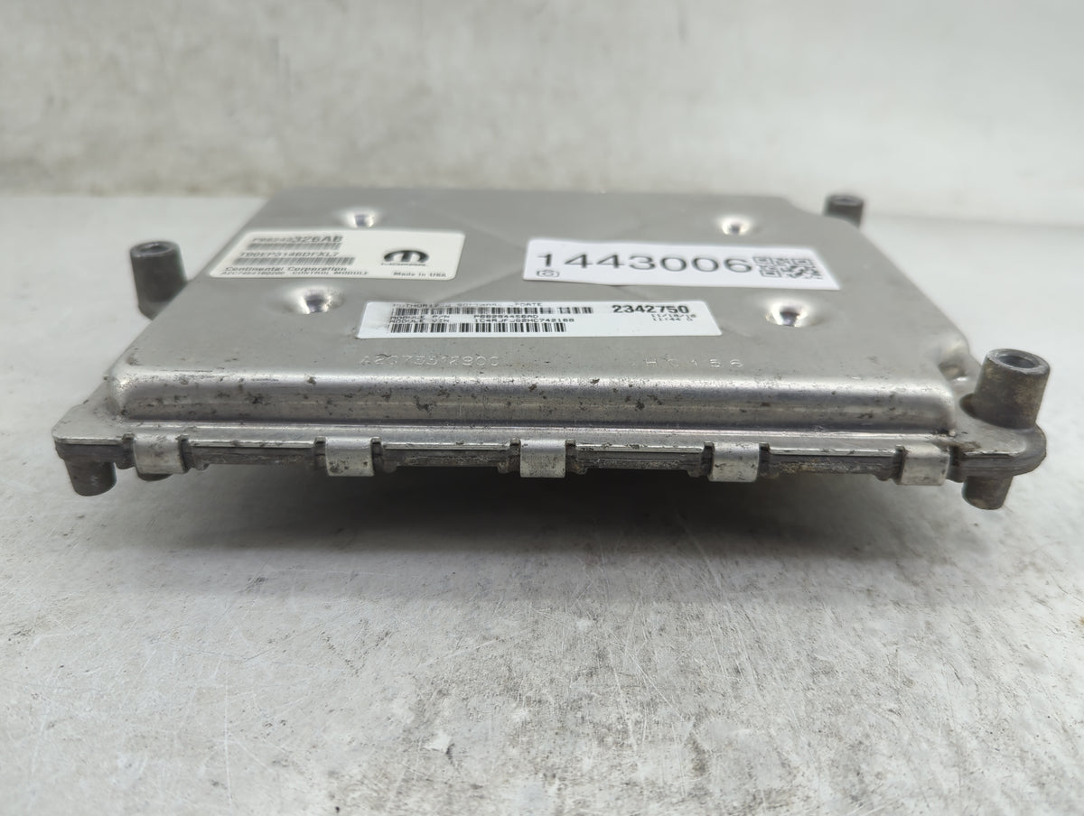 2016-2017 Jeep Grand Cherokee PCM Engine Control Computer ECU ECM PCU OEM P/N:P68243326AB T00EP3146DFXL7 Fits 2016 2017 OEM 