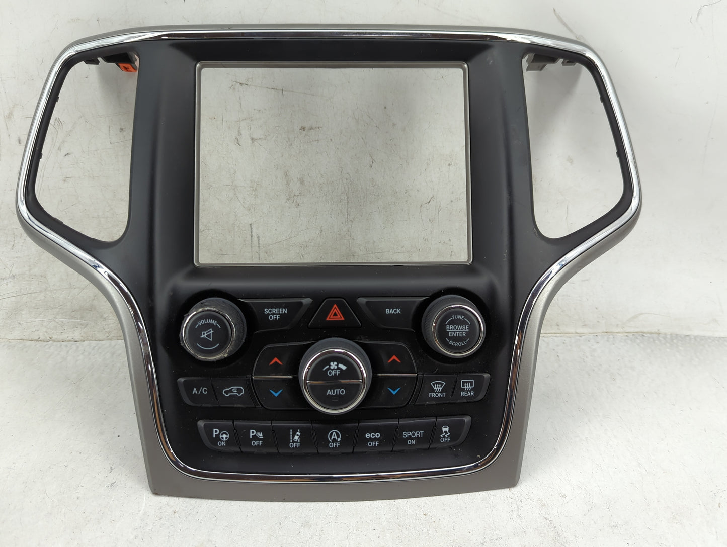 2016-2017 Jeep Grand Cherokee Climate Control Module Temperature AC/Heater Replacement P/N:68254014AI P68254014AI Fits OEM U