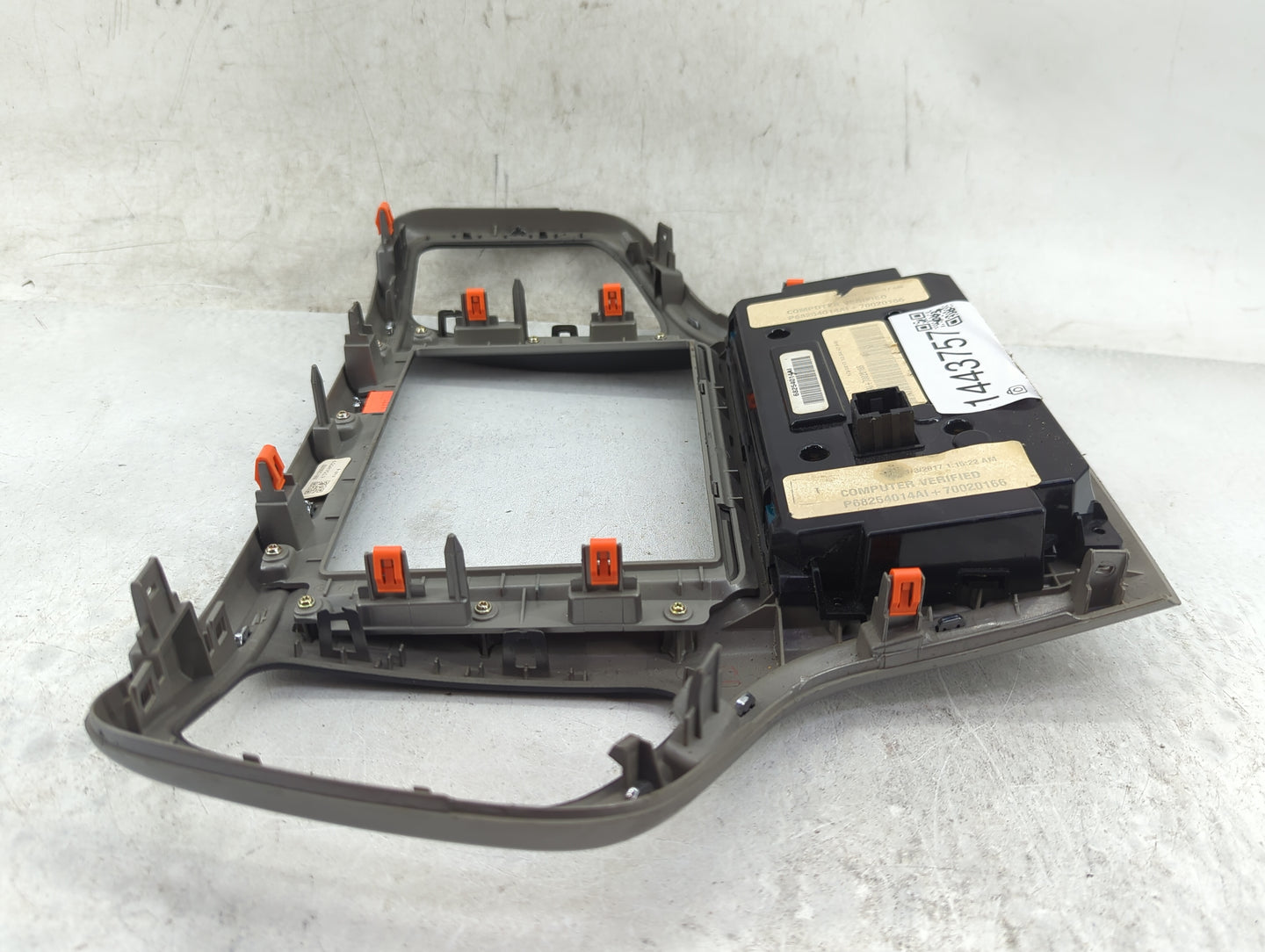 2016-2017 Jeep Grand Cherokee Climate Control Module Temperature AC/Heater Replacement P/N:68254014AI P68254014AI Fits OEM U