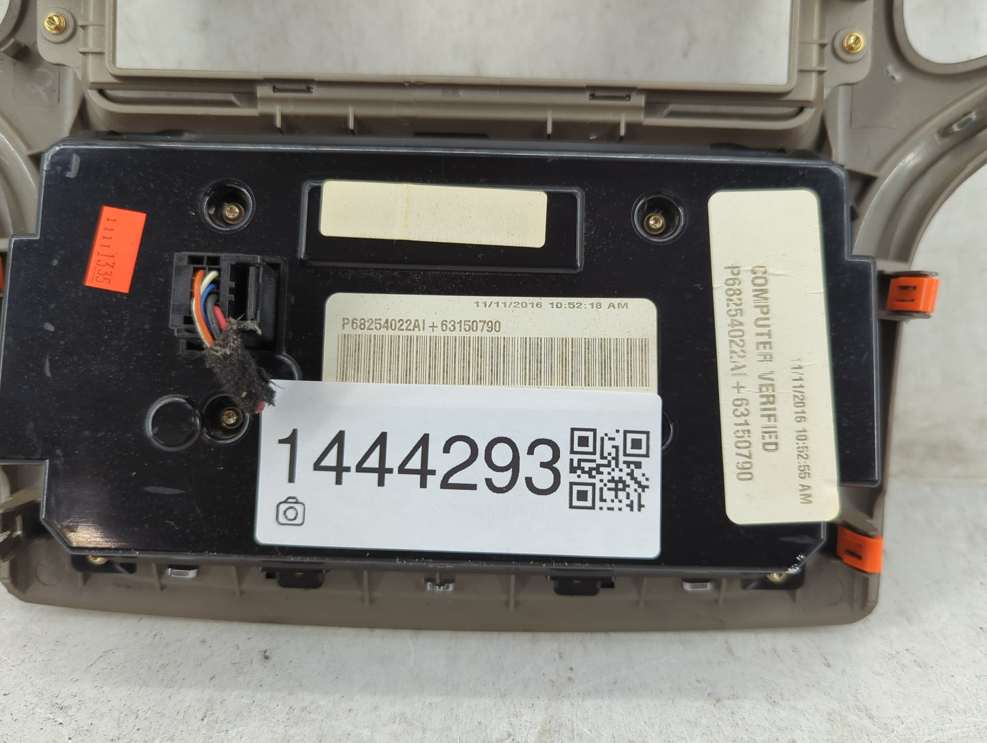 2016-2017 Jeep Grand Cherokee Climate Control Module Temperature AC/Heater Replacement P/N:P68254022AI 63150790 Fits OEM Use