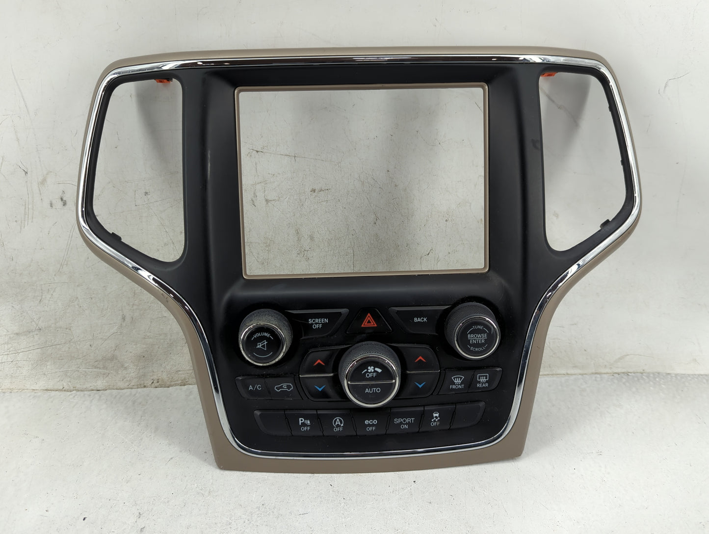 2016-2017 Jeep Grand Cherokee Climate Control Module Temperature AC/Heater Replacement P/N:68254006AI P68254006AI Fits OEM U