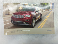 2017 Jeep Grand Cherokee Owners Manual Book Guide P/N:17WK741-926-AA OEM Used Auto Parts - Oemusedautoparts1.com