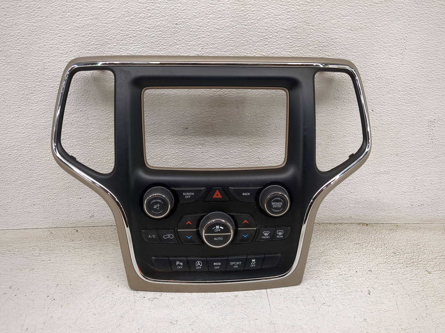 2016-2017 Jeep Grand Cherokee Climate Control Module Temperature AC/Heater Replacement P/N:P68253998AI Fits Fits 2016 2017 O