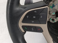 2017 Jeep Grand Cherokee Steering Wheel Oem Black - Oemusedautoparts1.com