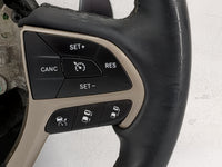 2017 Jeep Grand Cherokee Steering Wheel Oem Black - Oemusedautoparts1.com