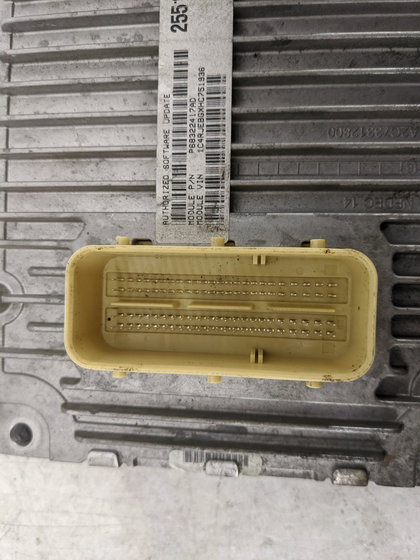 2016-2017 Jeep Grand Cherokee PCM Engine Control Computer ECU ECM PCU OEM P/N:P68322417AD P68243326AB Fits Fits 2016 2017 OE
