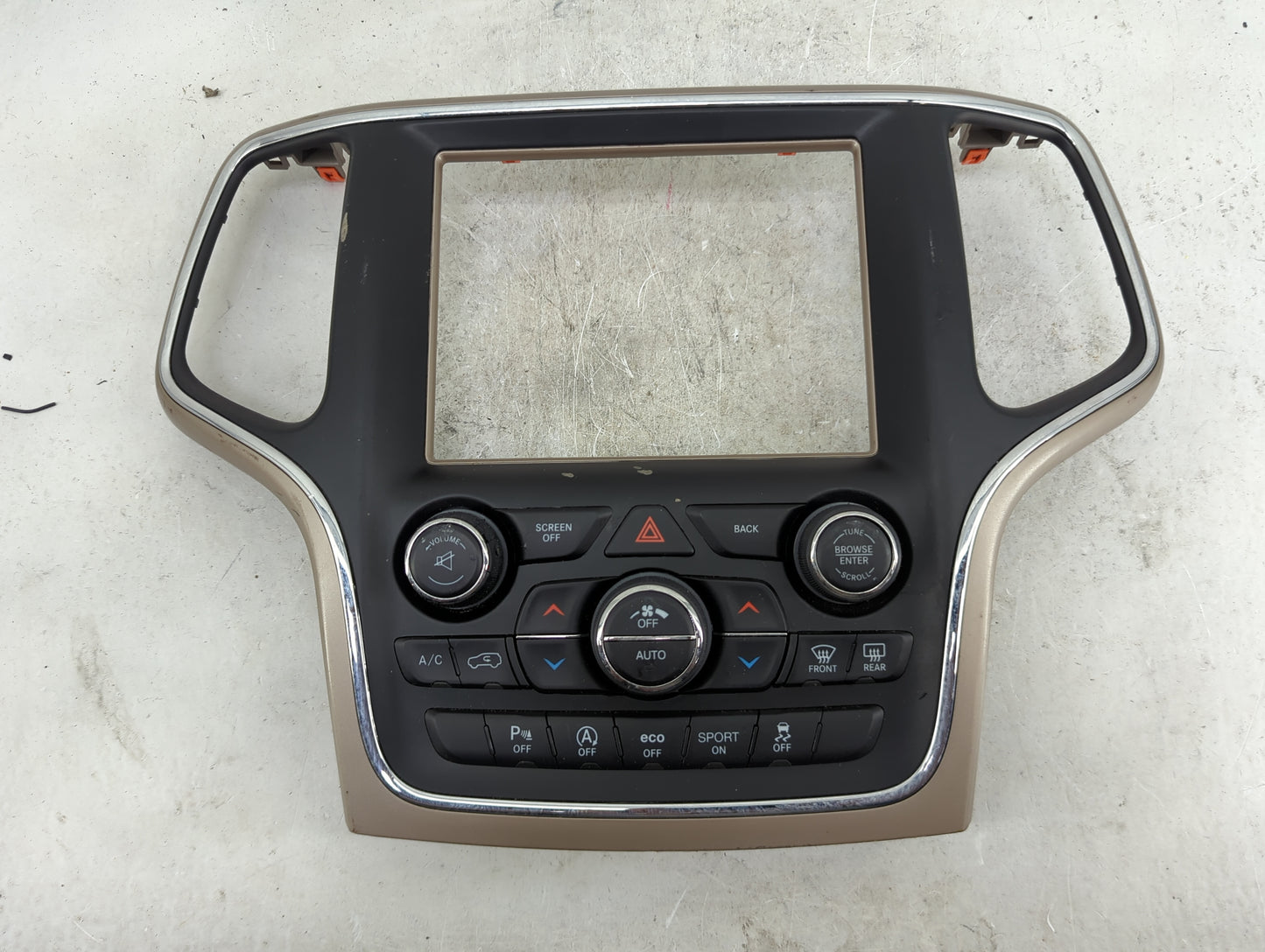 2016-2017 Jeep Grand Cherokee Climate Control Module Temperature AC/Heater Replacement P/N:68254006AI Fits Fits 2016 2017 OE