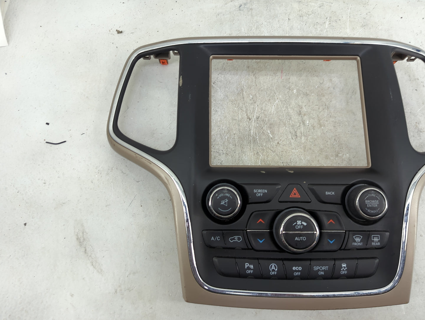 2016-2017 Jeep Grand Cherokee Climate Control Module Temperature AC/Heater Replacement P/N:68254006AI Fits Fits 2016 2017 OE