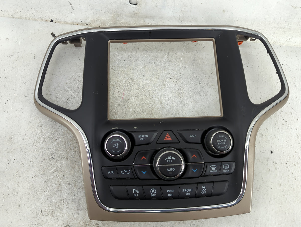2016-2017 Jeep Grand Cherokee Climate Control Module Temperature AC/Heater Replacement Fits Fits 2016 2017 OEM Used Auto Par