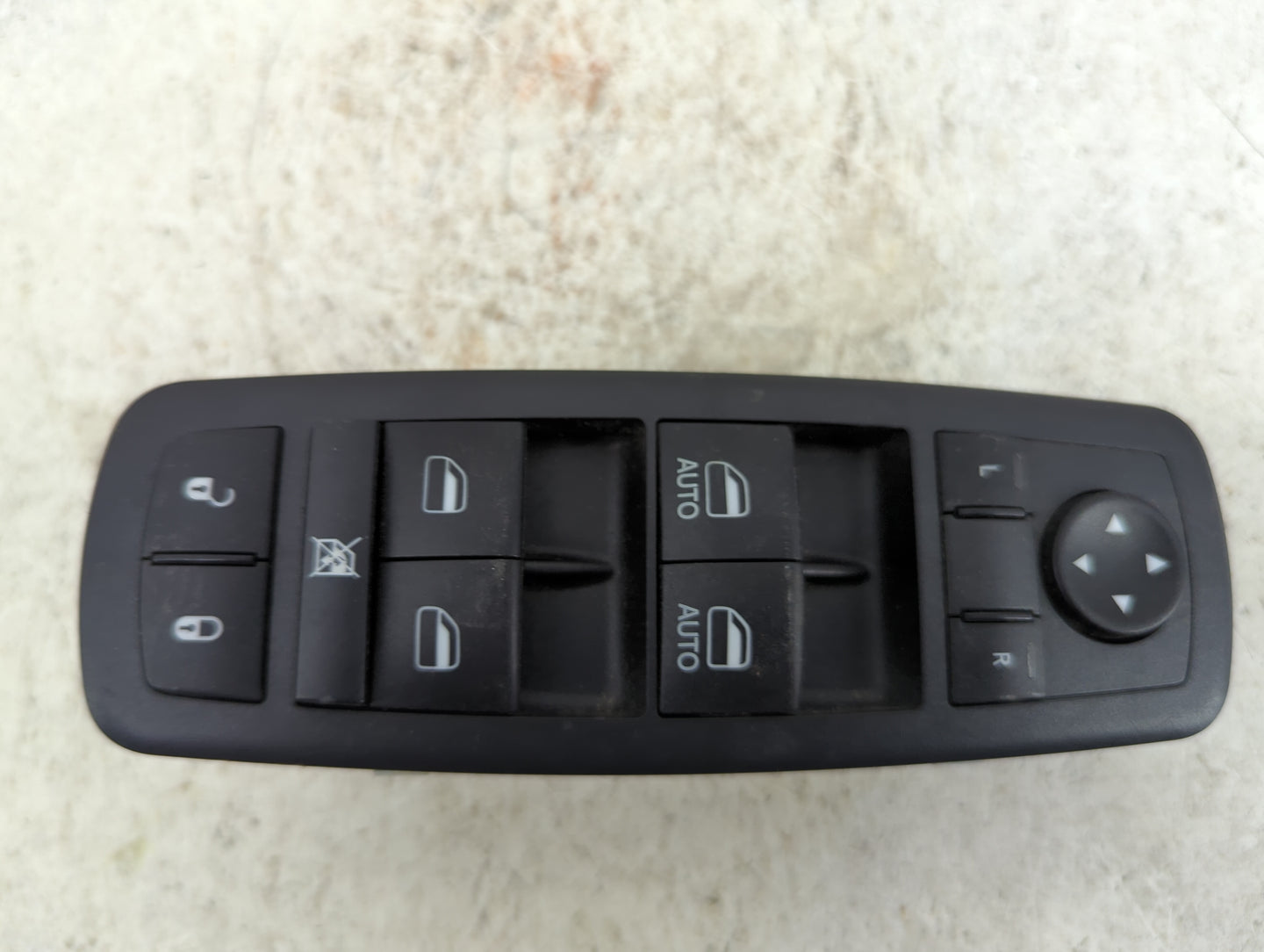 2016-2022 Jeep Grand Cherokee Master Power Window Switch Replacement Driver Side Left P/N:68319802AA 10140076 Fits OEM Used 