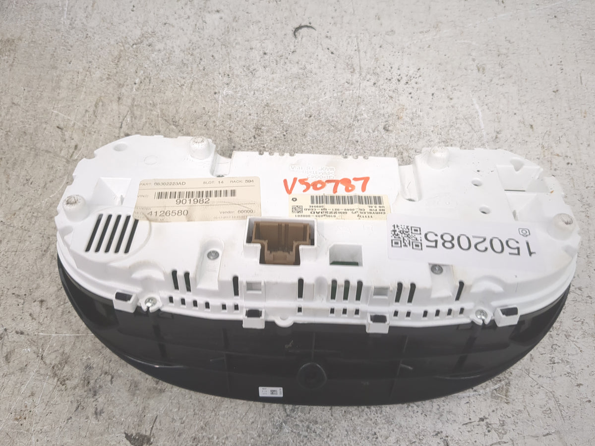 2017 Jeep Grand Cherokee Instrument Cluster Speedometer Gauges P/N:68302223AD CR-0049-021-NR-CDAD Miles: Fits OEM Used Auto 