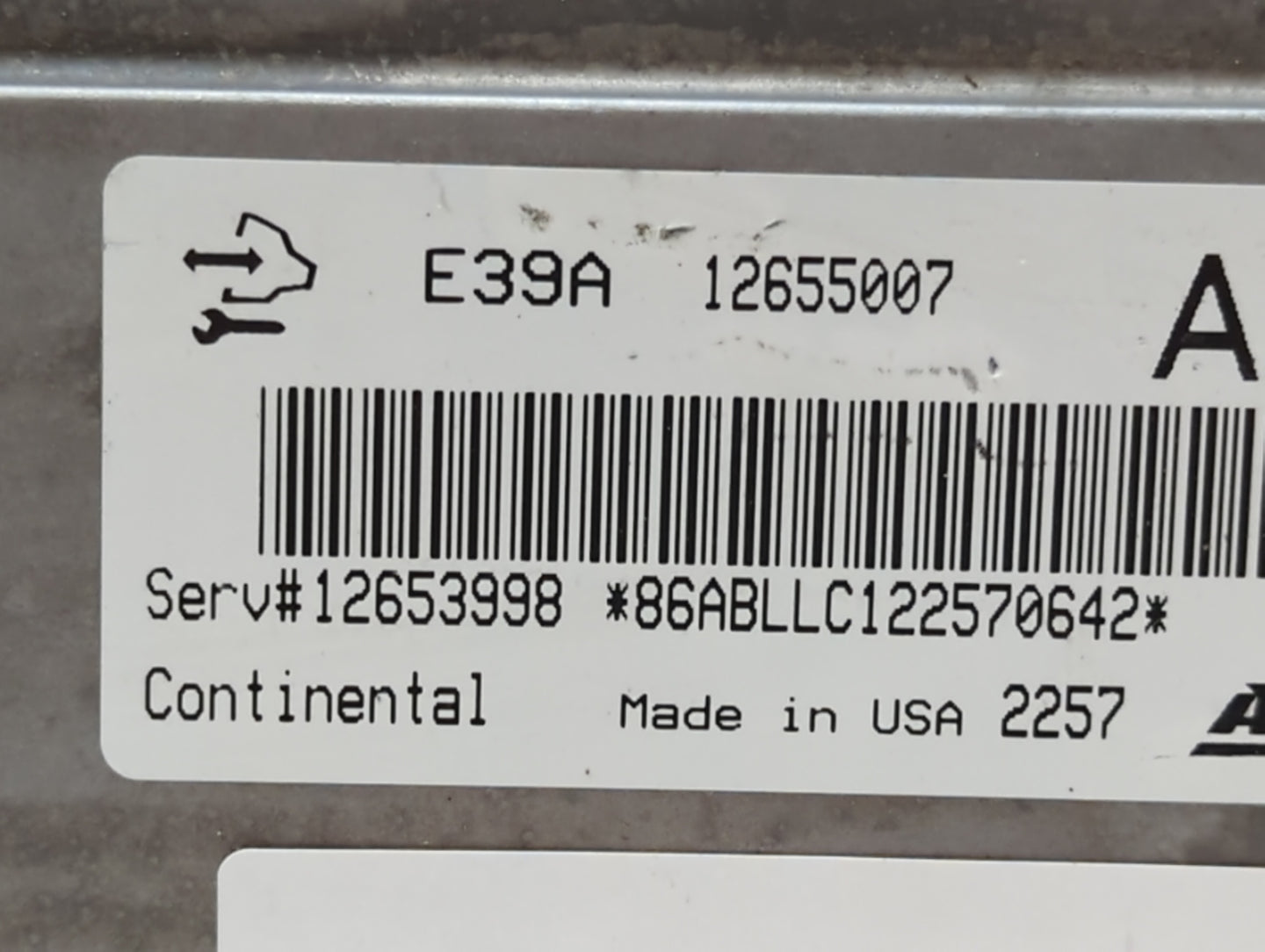 2016-2017 Jeep Grand Cherokee PCM Engine Control Computer ECU ECM PCU OEM P/N:12655007 Fits Fits 2016 2017 OEM Used Auto Par