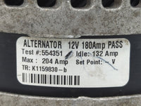 2017 Jeep Grand Cherokee Alternator Replacement Generator Charging Assembly Engine OEM P/N:K1159830 554351 Fits OEM Used Aut