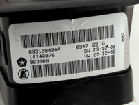 2016-2022 Jeep Grand Cherokee Master Power Window Switch Replacement Driver Side Left P/N:68319802AA Fits OEM Used Auto Part