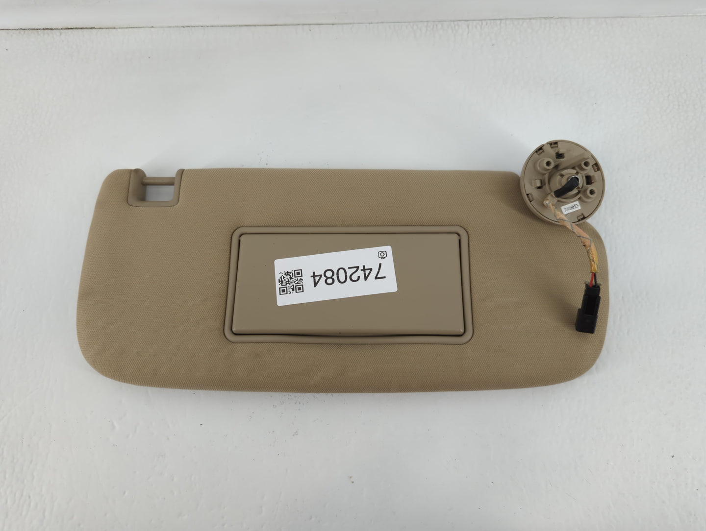 2014-2022 Jeep Grand Cherokee Sun Visor Shade Replacement Passenger Right Mirror Fits OEM Used Auto Parts - Oemusedautoparts