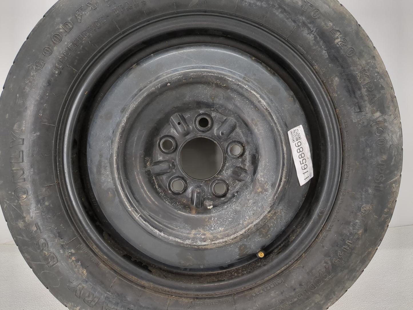 2007-2017 Jeep Patriot Spare Donut Tire Wheel Rim Oem - Oemusedautoparts1.com