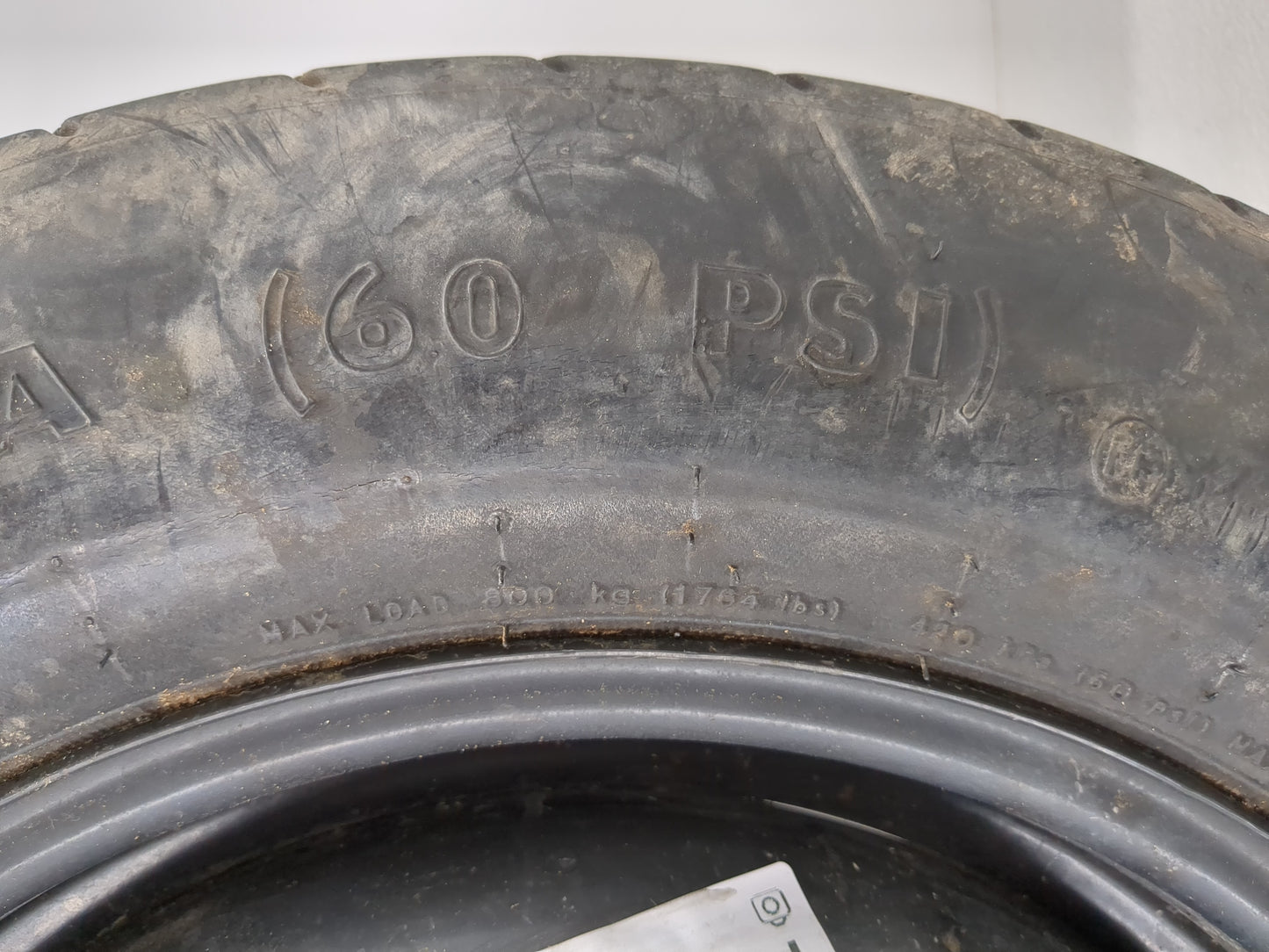 2007-2017 Jeep Patriot Spare Donut Tire Wheel Rim Oem - Oemusedautoparts1.com