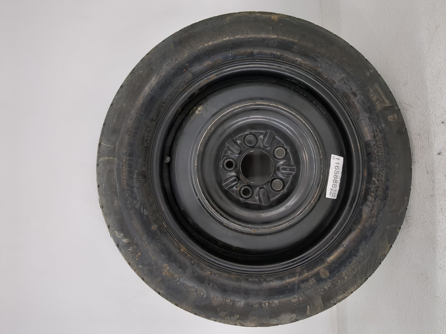 2007-2017 Jeep Patriot Spare Donut Tire Wheel Rim Oem - Oemusedautoparts1.com