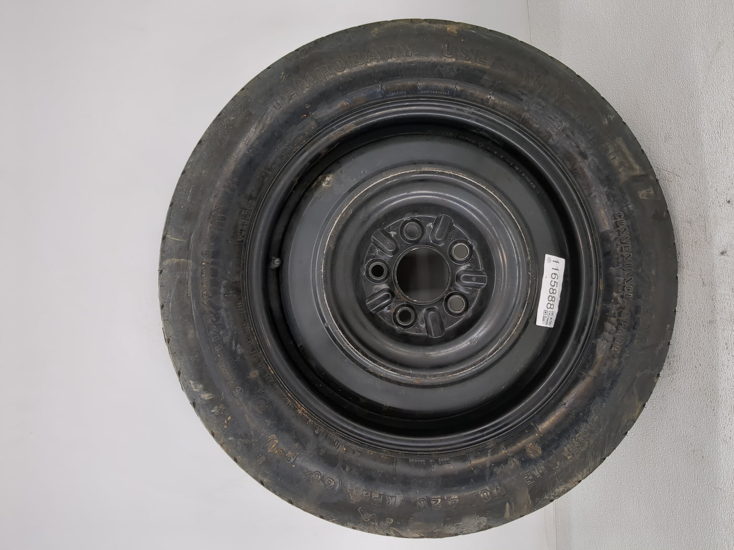 2007-2017 Jeep Patriot Spare Donut Tire Wheel Rim Oem - Oemusedautoparts1.com