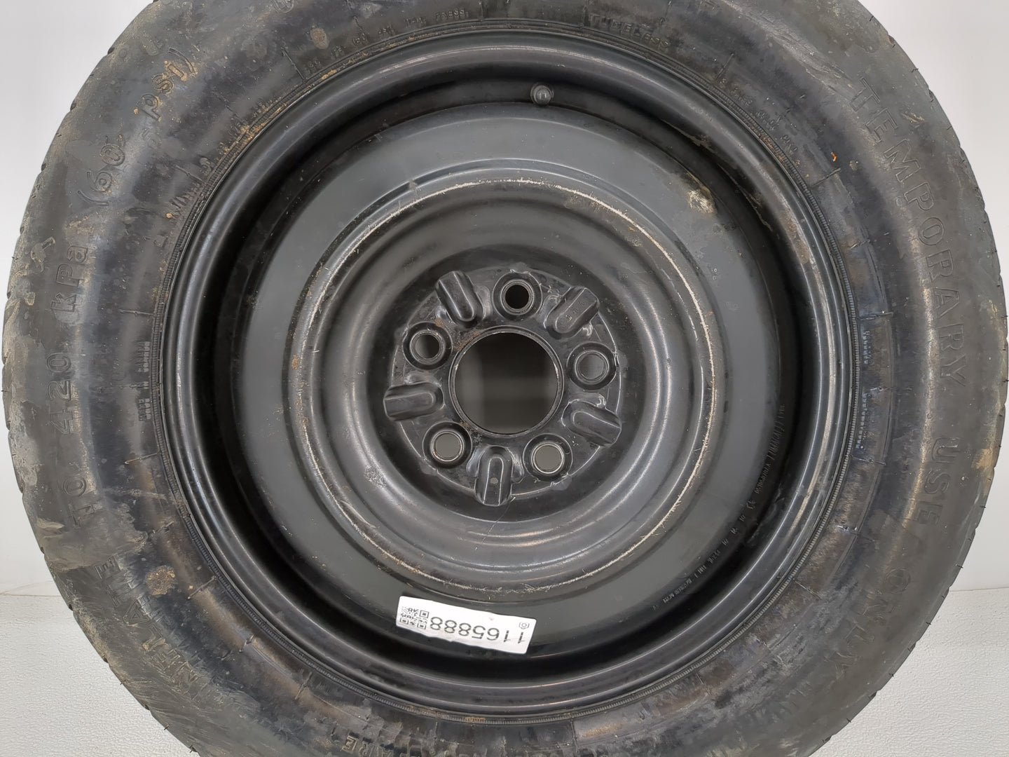 2007-2017 Jeep Patriot Spare Donut Tire Wheel Rim Oem - Oemusedautoparts1.com