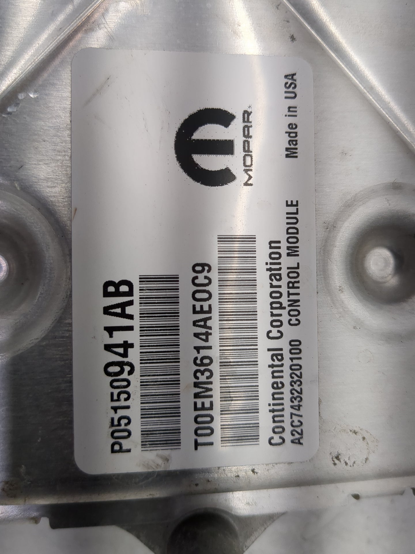 2013-2017 Jeep Patriot PCM Engine Control Computer ECU ECM PCU OEM P/N:P05150941AB Fits Fits 2013 2014 2015 2016 2017 OEM Us