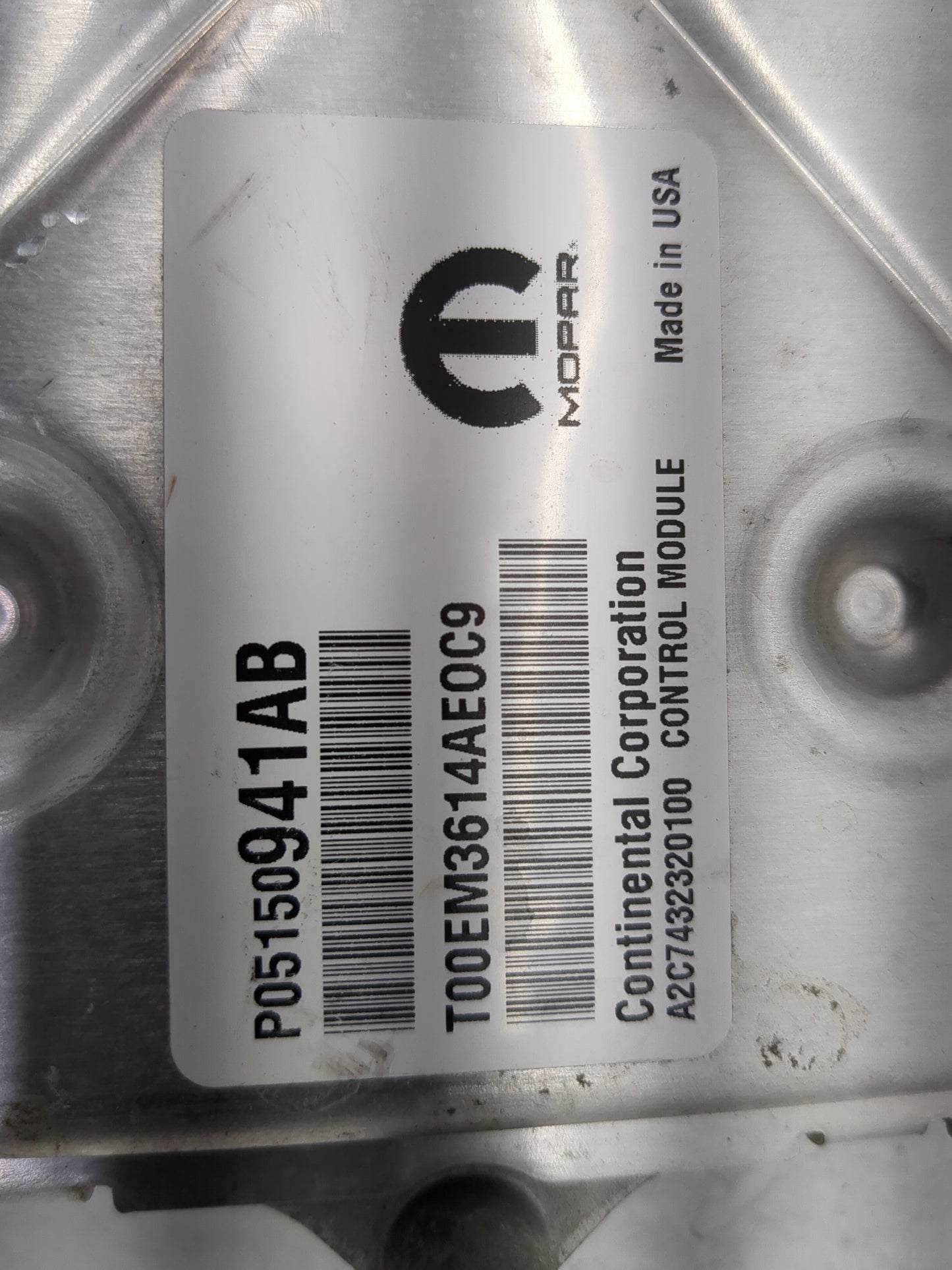 2013-2017 Jeep Patriot PCM Engine Control Computer ECU ECM PCU OEM P/N:P05150941AB Fits Fits 2013 2014 2015 2016 2017 OEM Us