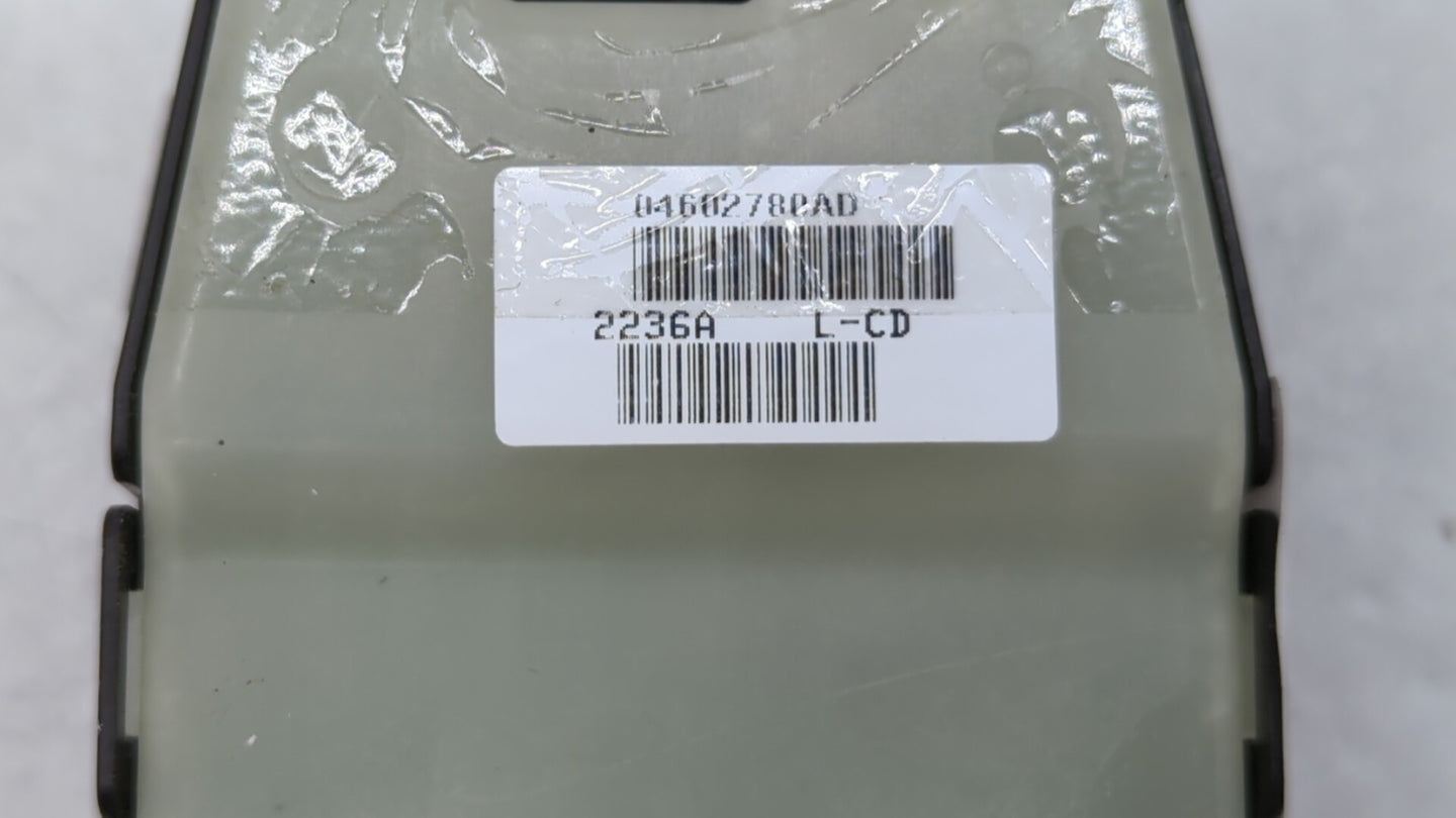 2011-2017 Jeep Patriot Master Power Window Switch Replacement Driver Side Left P/N:04602735AA 04602780AA Fits OEM Used Auto 