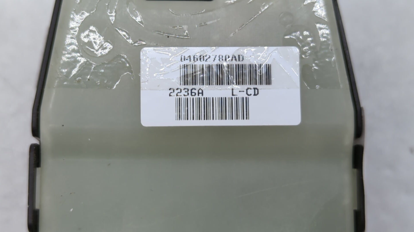 2011-2017 Jeep Patriot Master Power Window Switch Replacement Driver Side Left P/N:04602735AA 04602780AA Fits OEM Used Auto 