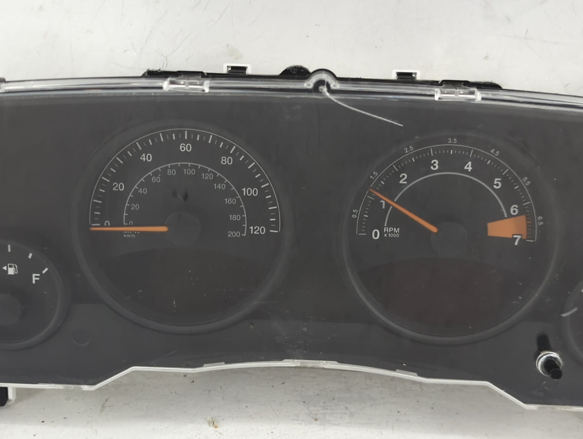 2017 Jeep Patriot Instrument Cluster Speedometer Gauges P/N:68233464AE Miles:65K Fits OEM Used Auto Parts - Oemusedautoparts