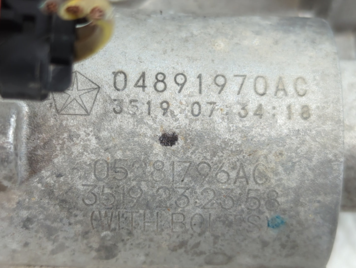 2015-2021 Jeep Renegade Throttle Body P/N:04891970AC Fits Fits 2014 2015 2016 2017 2018 2019 2020 2021 2022 OEM Used Auto Pa