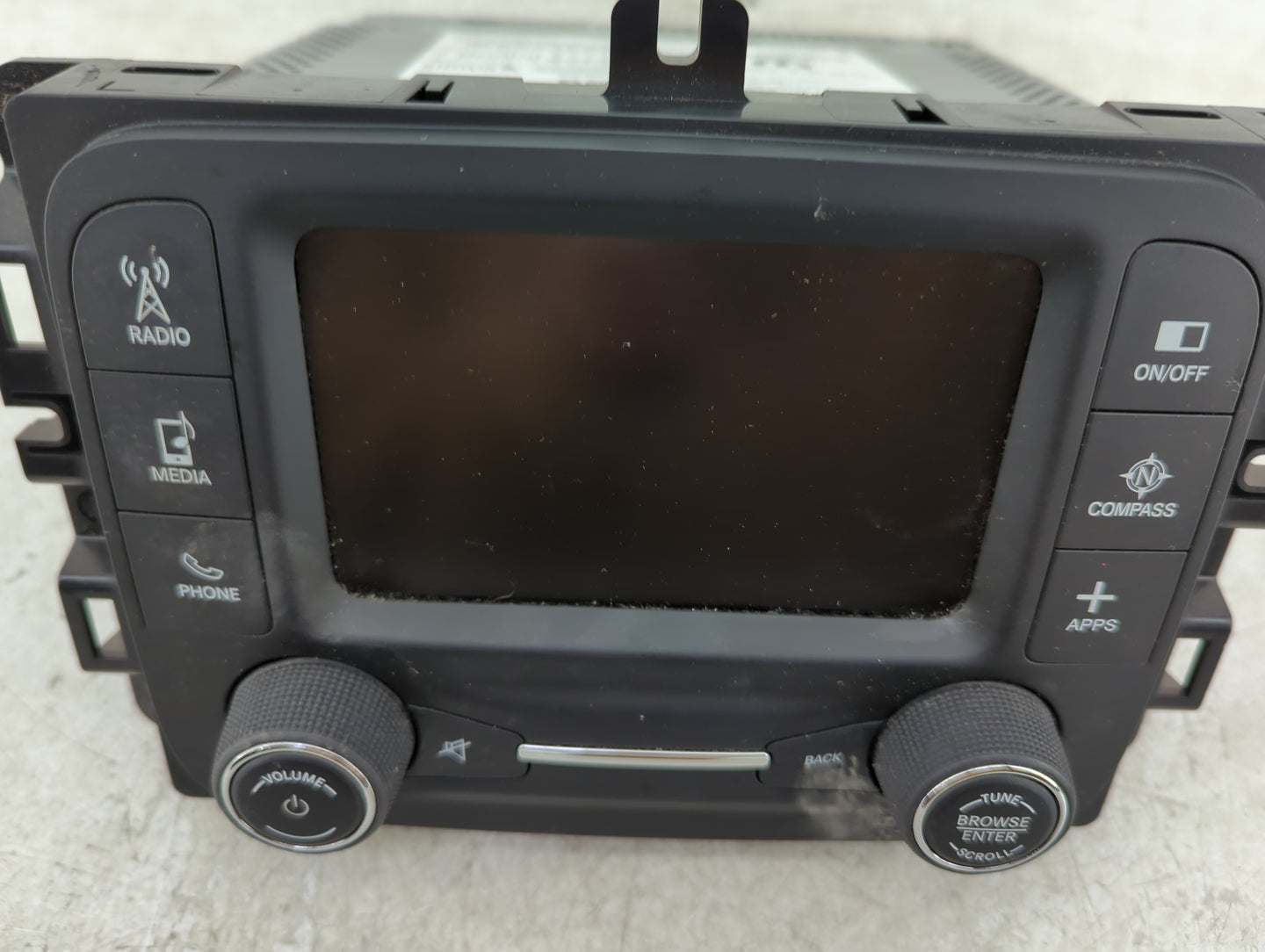 2015-2017 Jeep Renegade Radio AM FM Cd Player Receiver Replacement Fits Fits 2015 2016 2017 OEM Used Auto Parts - Oemusedaut
