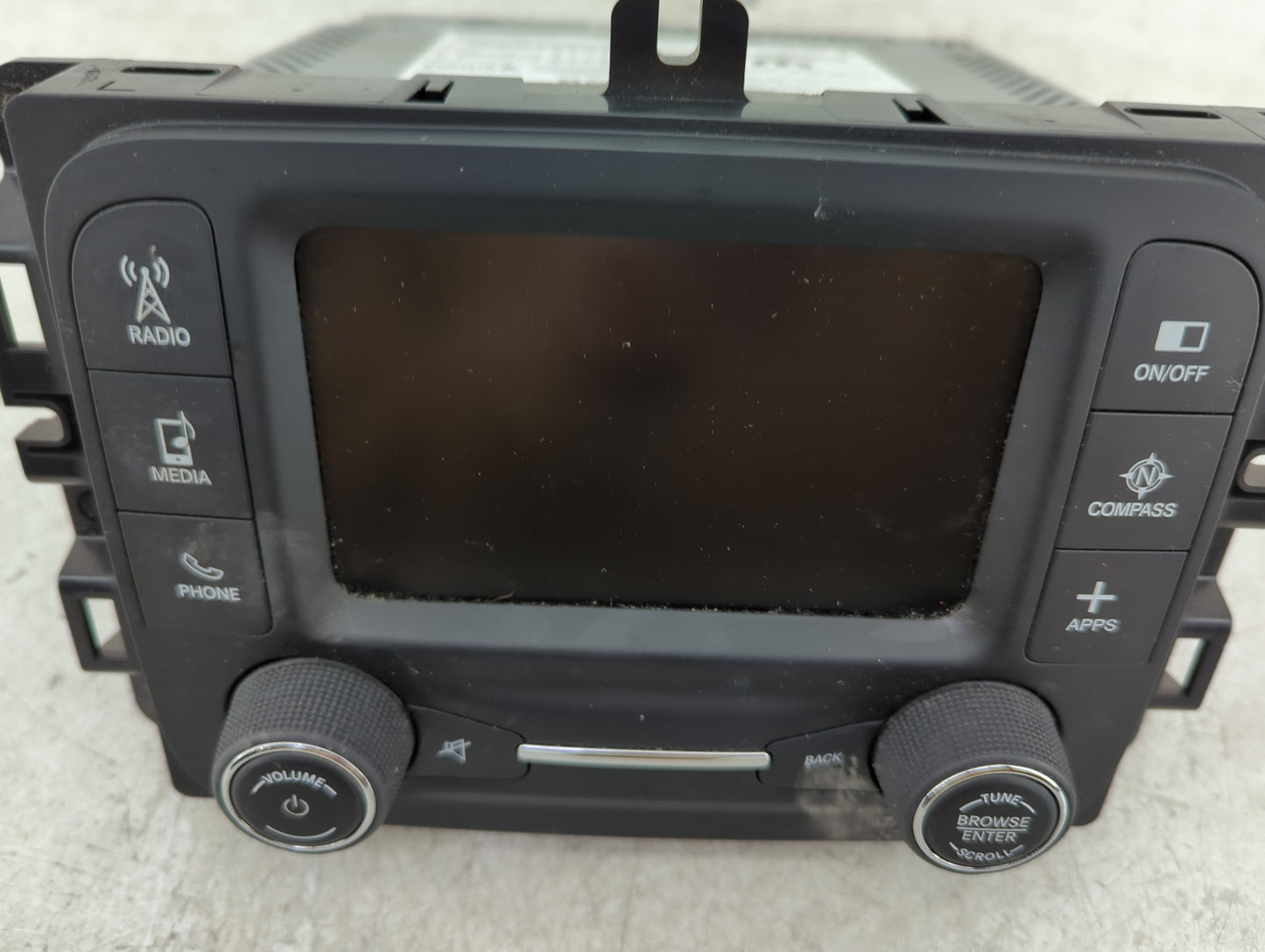 2015-2017 Jeep Renegade Radio AM FM Cd Player Receiver Replacement Fits Fits 2015 2016 2017 OEM Used Auto Parts - Oemusedaut