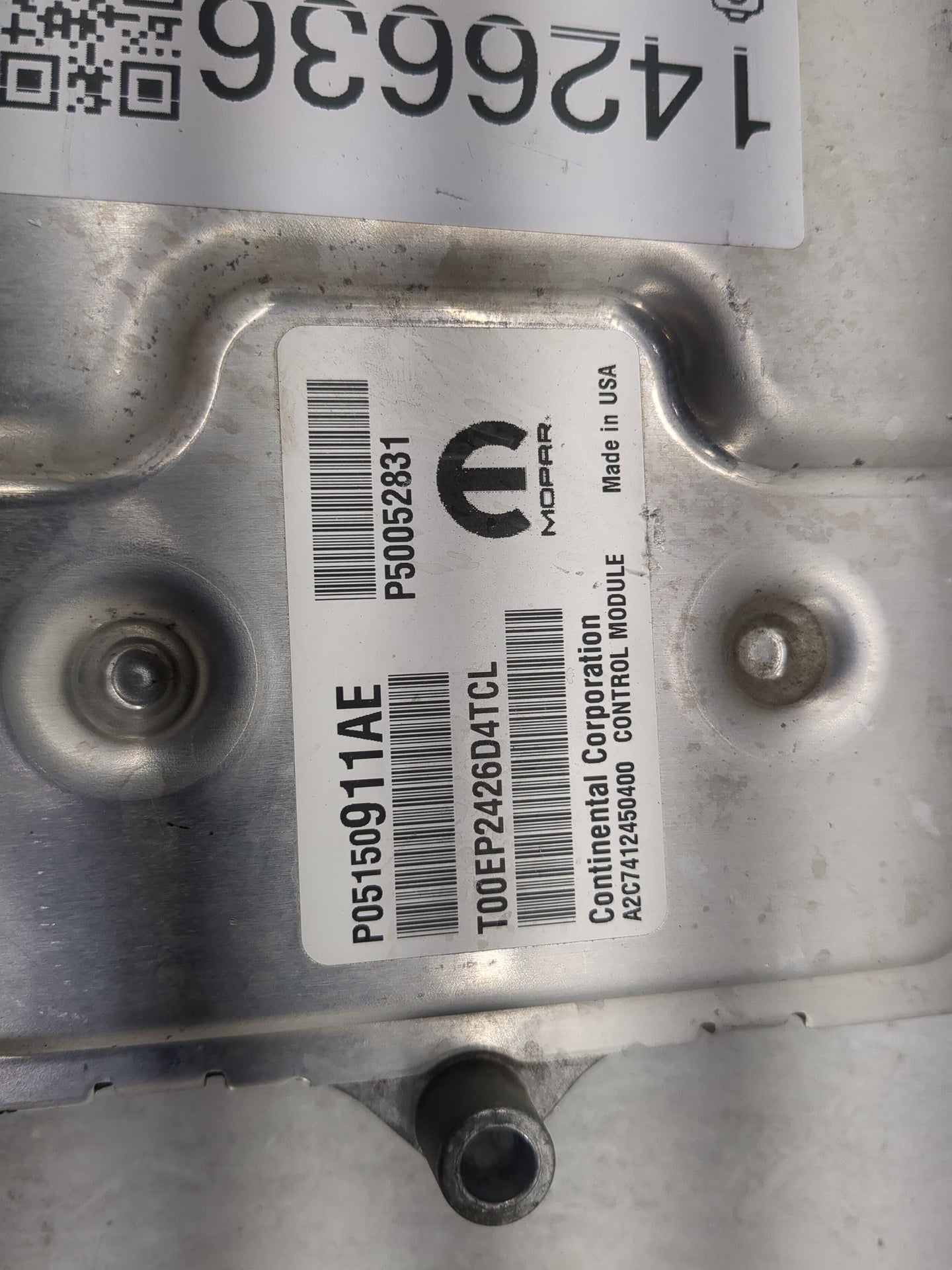 2015-2017 Jeep Renegade PCM Engine Control Computer ECU ECM PCU OEM P/N:P05150911AE P50052831 Fits Fits 2015 2016 2017 OEM U