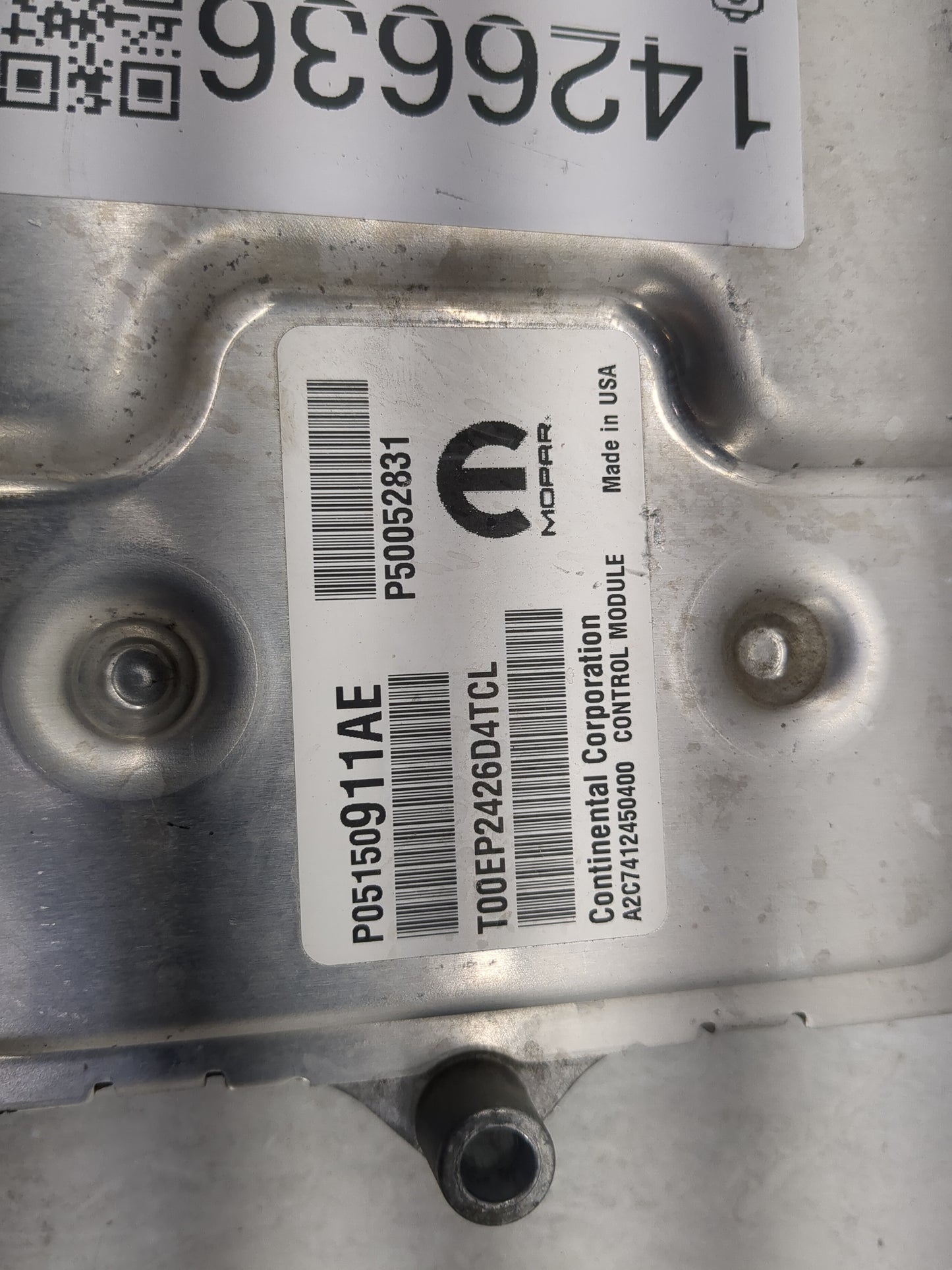 2015-2017 Jeep Renegade PCM Engine Control Computer ECU ECM PCU OEM P/N:P05150911AE P50052831 Fits Fits 2015 2016 2017 OEM U
