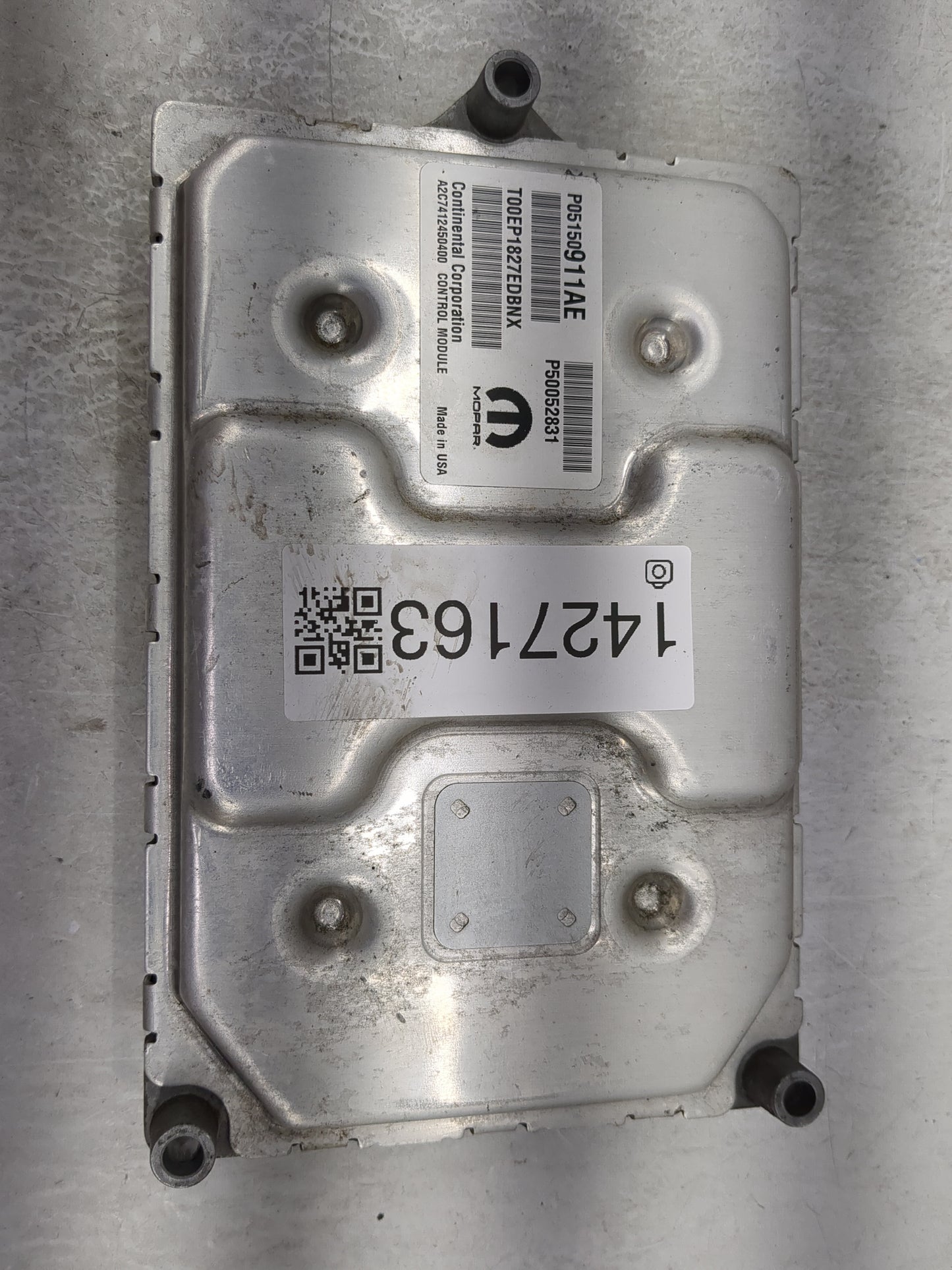 2015-2017 Jeep Renegade PCM Engine Control Computer ECU ECM PCU OEM P/N:05150911AE Fits Fits 2015 2016 2017 OEM Used Auto Pa