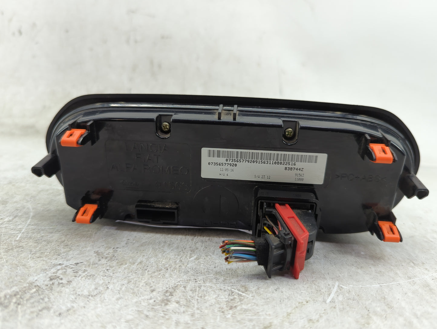 2017 Jeep Renegade Climate Control Module Temperature AC/Heater Replacement P/N:07356577920 8387442, 91563 Fits OEM Used Aut