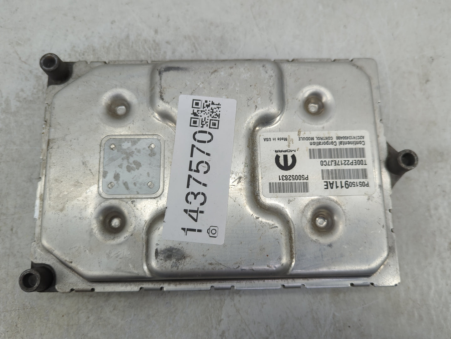 2015-2017 Jeep Renegade PCM Engine Control Computer ECU ECM PCU OEM P/N:P05150911AE P50052831 Fits Fits 2015 2016 2017 OEM U
