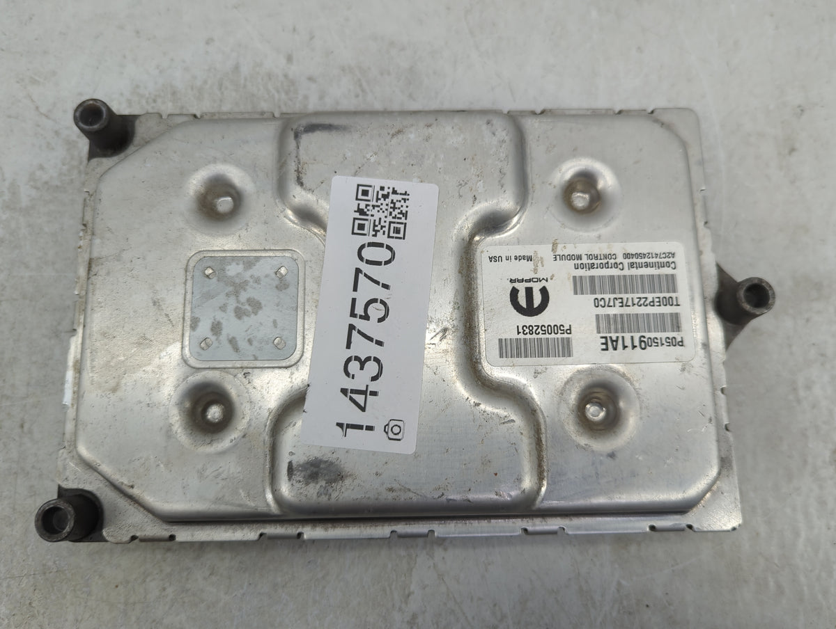2015-2017 Jeep Renegade PCM Engine Control Computer ECU ECM PCU OEM P/N:P05150911AE P50052831, T00EP2217EJ7C0 Fits 2015 2016
