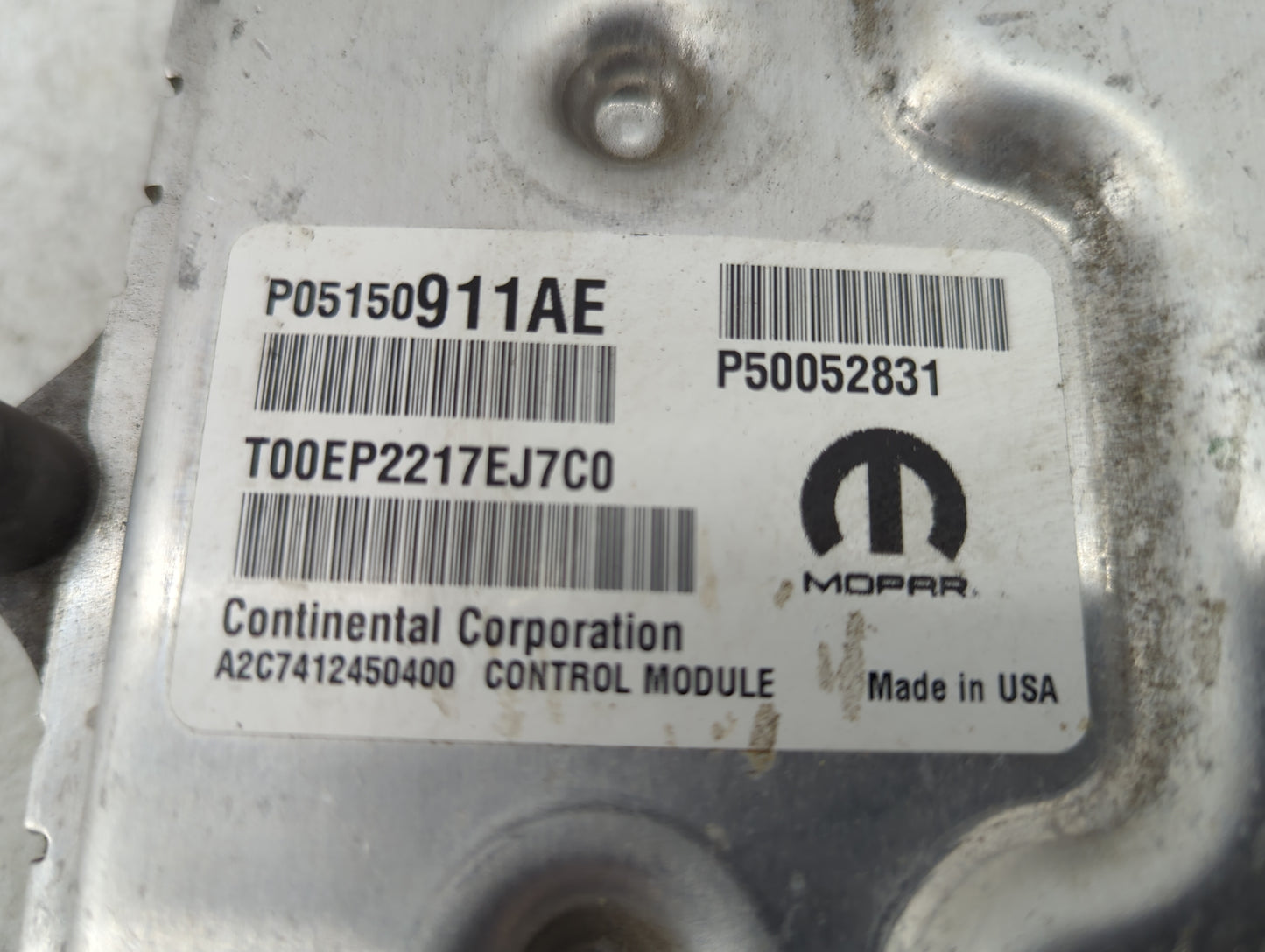 2015-2017 Jeep Renegade PCM Engine Control Computer ECU ECM PCU OEM P/N:P05150911AE P50052831 Fits Fits 2015 2016 2017 OEM U