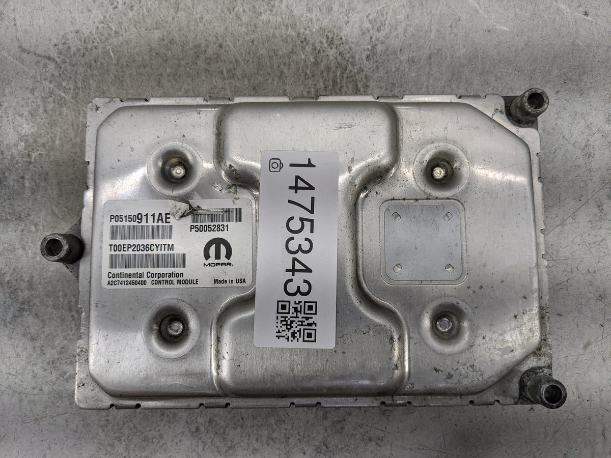 2015-2017 Jeep Renegade PCM Engine Control Computer ECU ECM PCU OEM P/N:P05150911AE P50052831, T00EP2036CYITM Fits 2015 2016