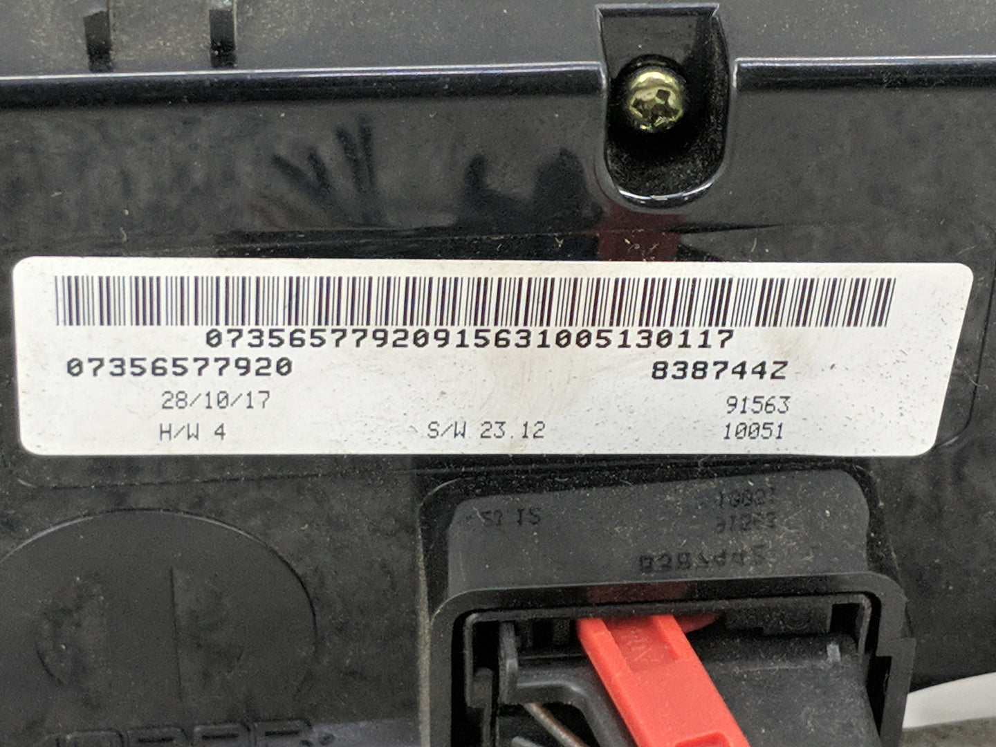 2017 Jeep Renegade Climate Control Module Temperature AC/Heater Replacement P/N:07356577920 838744Z Fits OEM Used Auto Parts