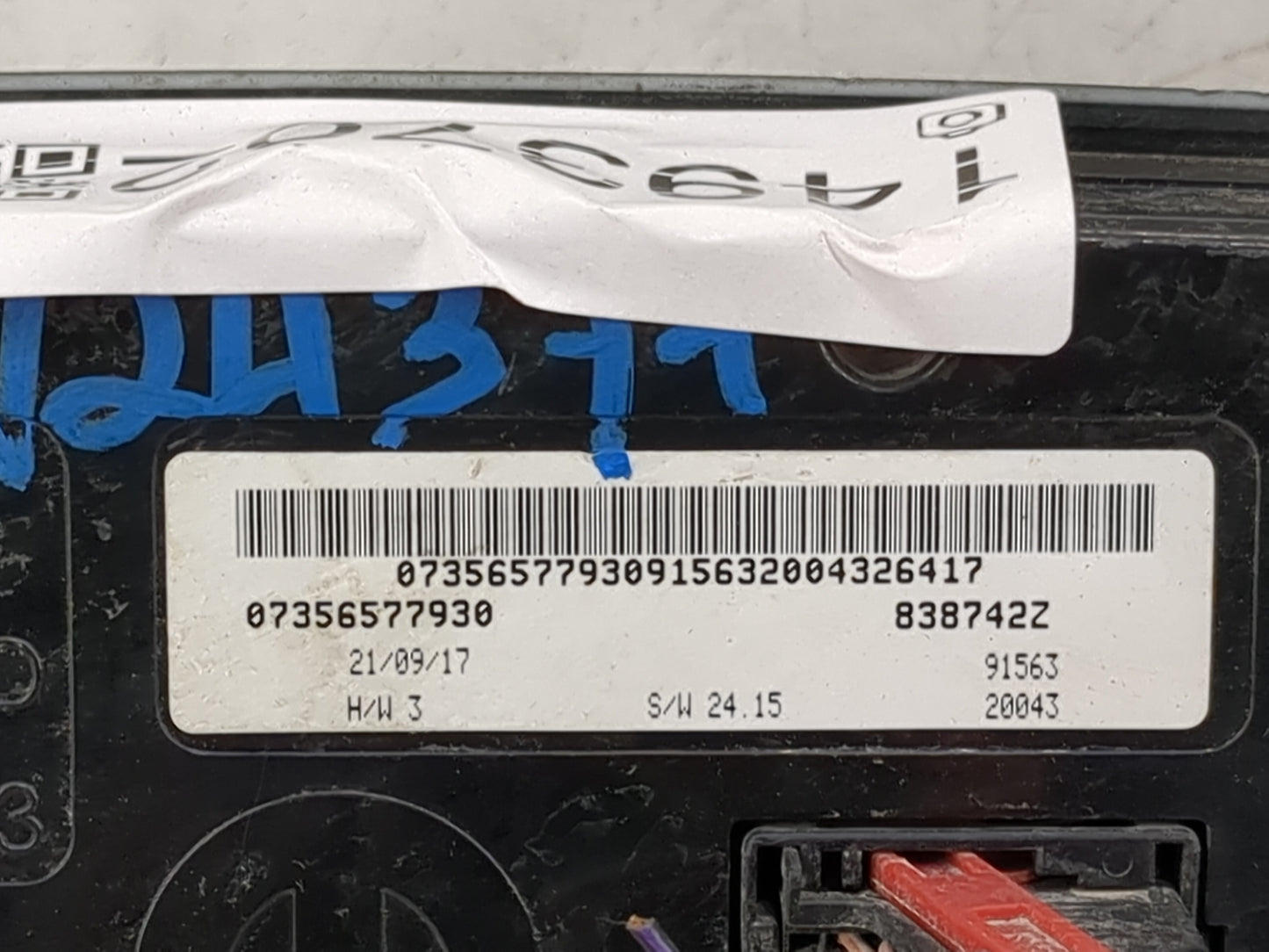 2017 Jeep Renegade Climate Control Module Temperature AC/Heater Replacement P/N:07356577930 838742Z Fits OEM Used Auto Parts