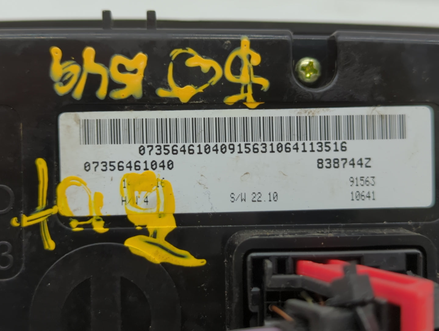 2017 Jeep Renegade Climate Control Module Temperature AC/Heater Replacement P/N:838744Z Fits OEM Used Auto Parts - Oemusedau