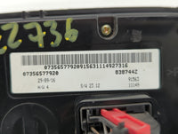 2017 Jeep Renegade Climate Control Module Temperature AC/Heater Replacement P/N:838744Z Fits OEM Used Auto Parts - Oemusedau