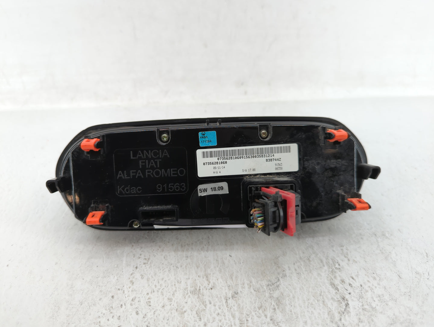 2017 Jeep Renegade Climate Control Module Temperature AC/Heater Replacement P/N:838744Z Fits OEM Used Auto Parts - Oemusedau