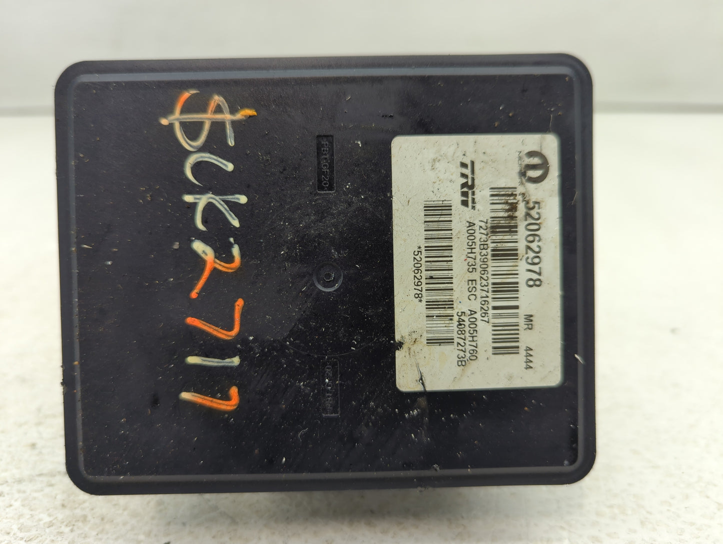 2015-2017 Jeep Renegade ABS Pump Control Module Replacement P/N:66256341 Fits Fits 2015 2016 2017 OEM Used Auto Parts - Oemu