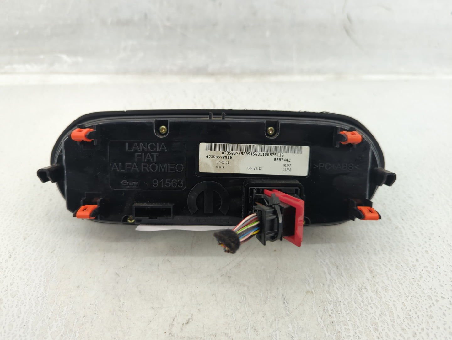 2017 Jeep Renegade Climate Control Module Temperature AC/Heater Replacement P/N:838744Z Fits OEM Used Auto Parts - Oemusedau