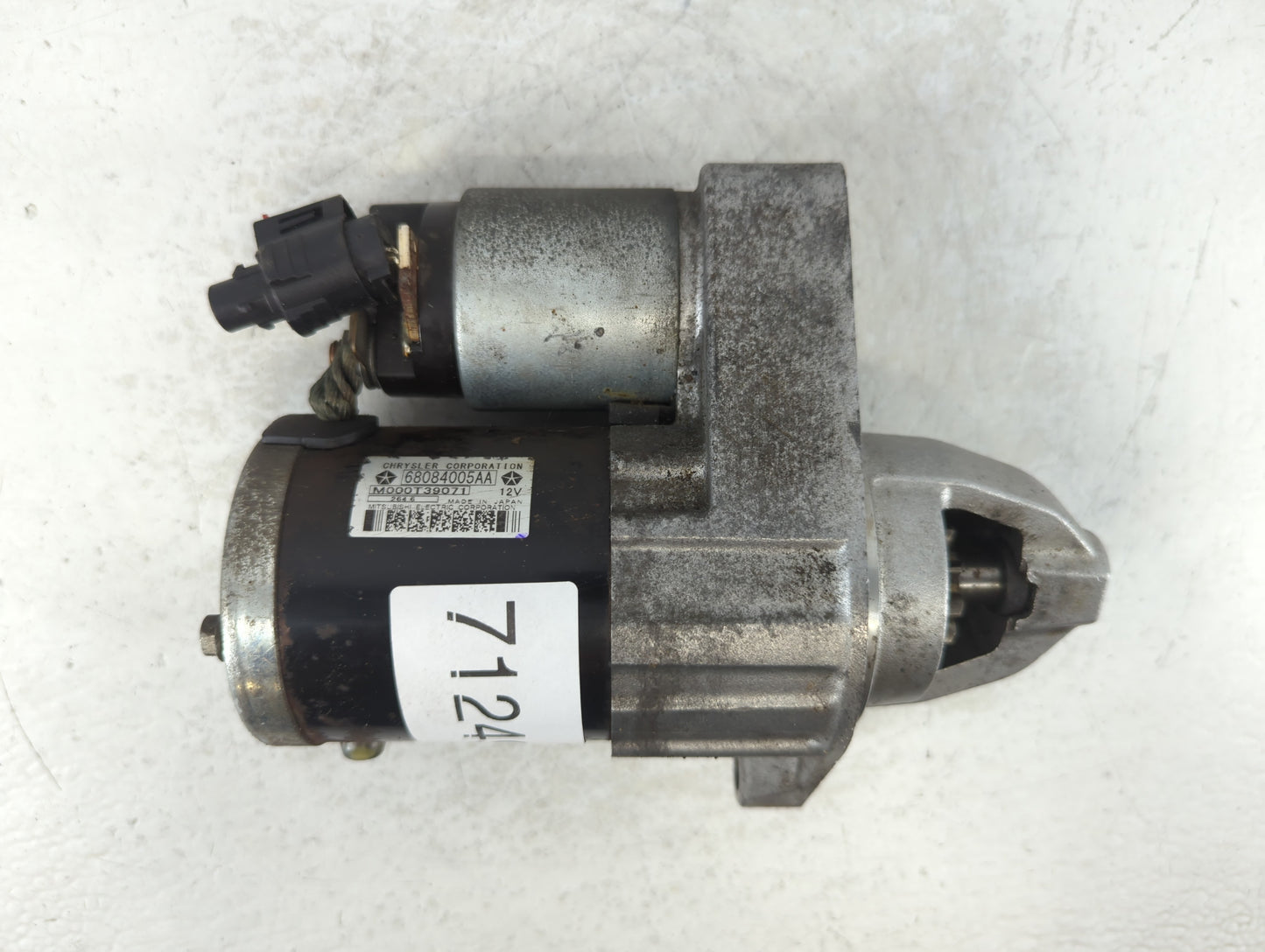 2015-2021 Jeep Renegade Car Starter Motor Solenoid OEM P/N:M000T39071 68084005AA Fits OEM Used Auto Parts - Oemusedautoparts