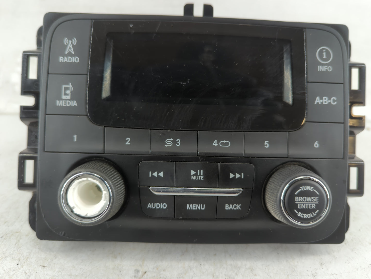 2017 Jeep Renegade Radio AM FM Cd Player Receiver Replacement P/N:07356725020 30540 Fits OEM Used Auto Parts - Oemusedautopa