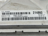 2016-2018 Jeep Wrangler PCM Engine Control Computer ECU ECM PCU OEM P/N:P68317073AC P68259136AB Fits Fits 2016 2017 2018 OEM